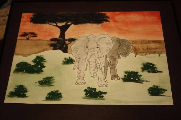 "Anniversary Elephants" by Rebecca Galardo